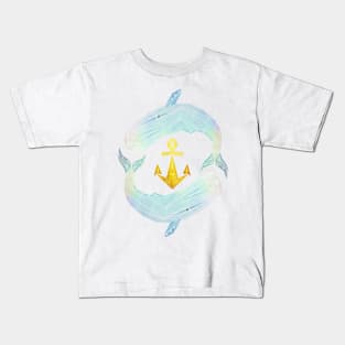 white whale Kids T-Shirt